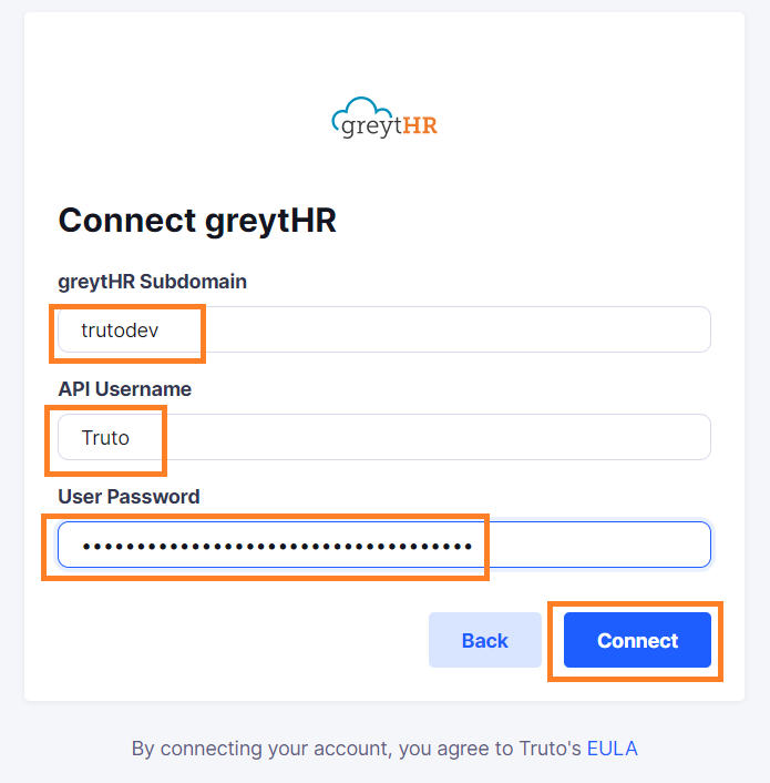 Find your greytHR account details