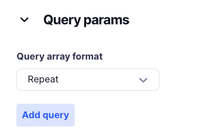 Query Parameters